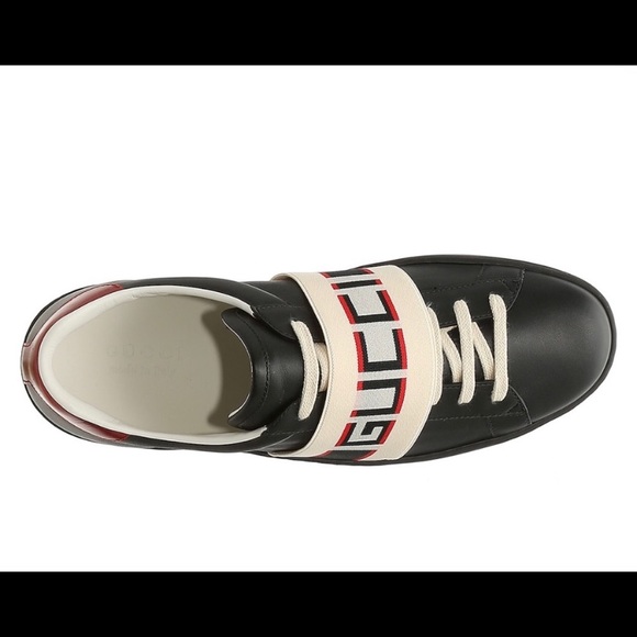 Brand NEW Gucci Black Ace Crt Sneaker - Picture 2 of 15